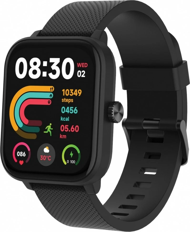 Smartwatch EcoWatch EW04 SL, 1.84" AMOLED, i zi