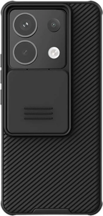 Mbështjellës Nillkin CamShield Pro për Xiaomi Redmi Note 13 Pro 5G/Poco X6 5G, i zi