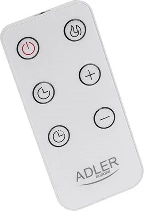 Ngrohës konvektor Adler AD 7752 LCD me telekomandë, Bardhë
