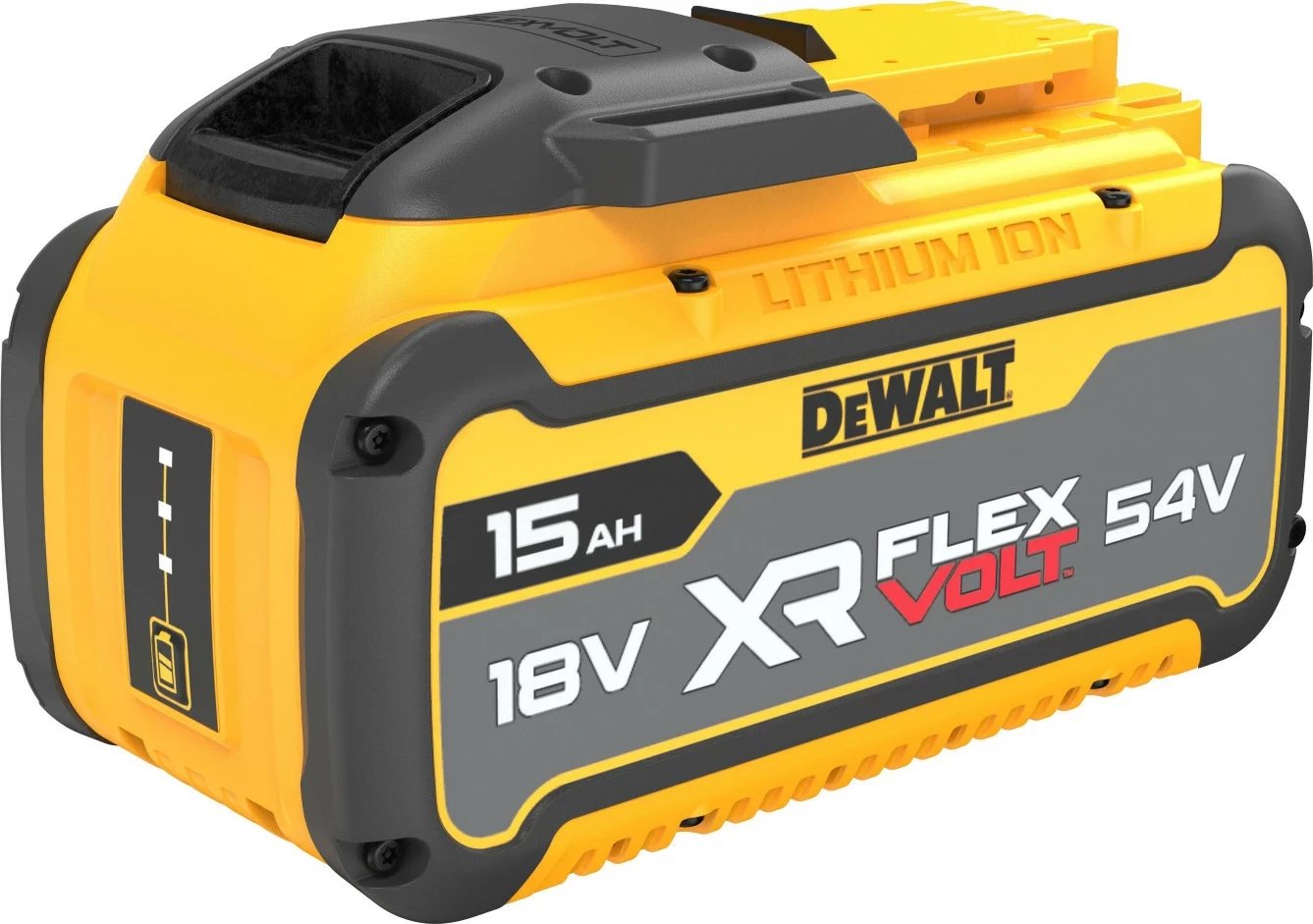 Bateri Dewalt DCB549 XR FLEXVOLT 15Ah 18V/54V, verdhë/zezë