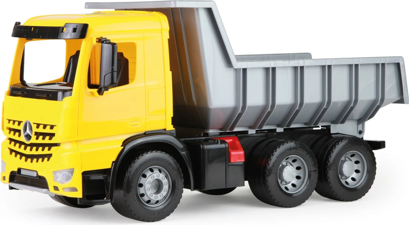 Kamion lodër Lena Arocs, 63 cm, plastikë, verdhë/gri