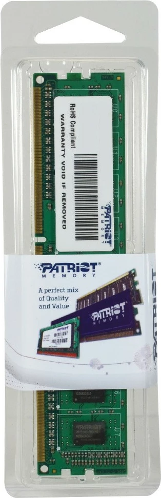 RAM Memorje Patriot DDR3 4GB, 1333MHz, CL9, PSD34G133381
