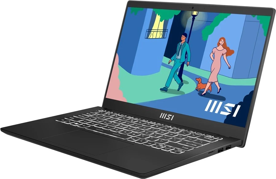 Laptop MSI Modern 14 C12MO-868PL, 14'' Full HD, Intel® Core™ i5, 16 GB RAM, 512 GB SSD, Wi-Fi 6, Zi