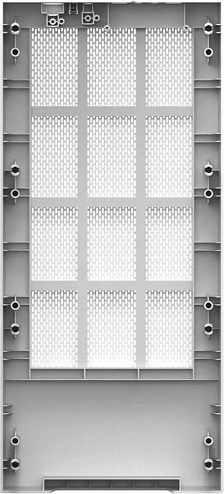 Kasë Darkflash A290, Middle Tower, xham i temperuar, pa ventilatorë, e bardhë