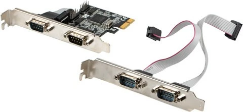 Kartë zgjerimi Lanberg PCE-DB9-004, 4x RS-232, PCI Express, me mbajtëse low profile