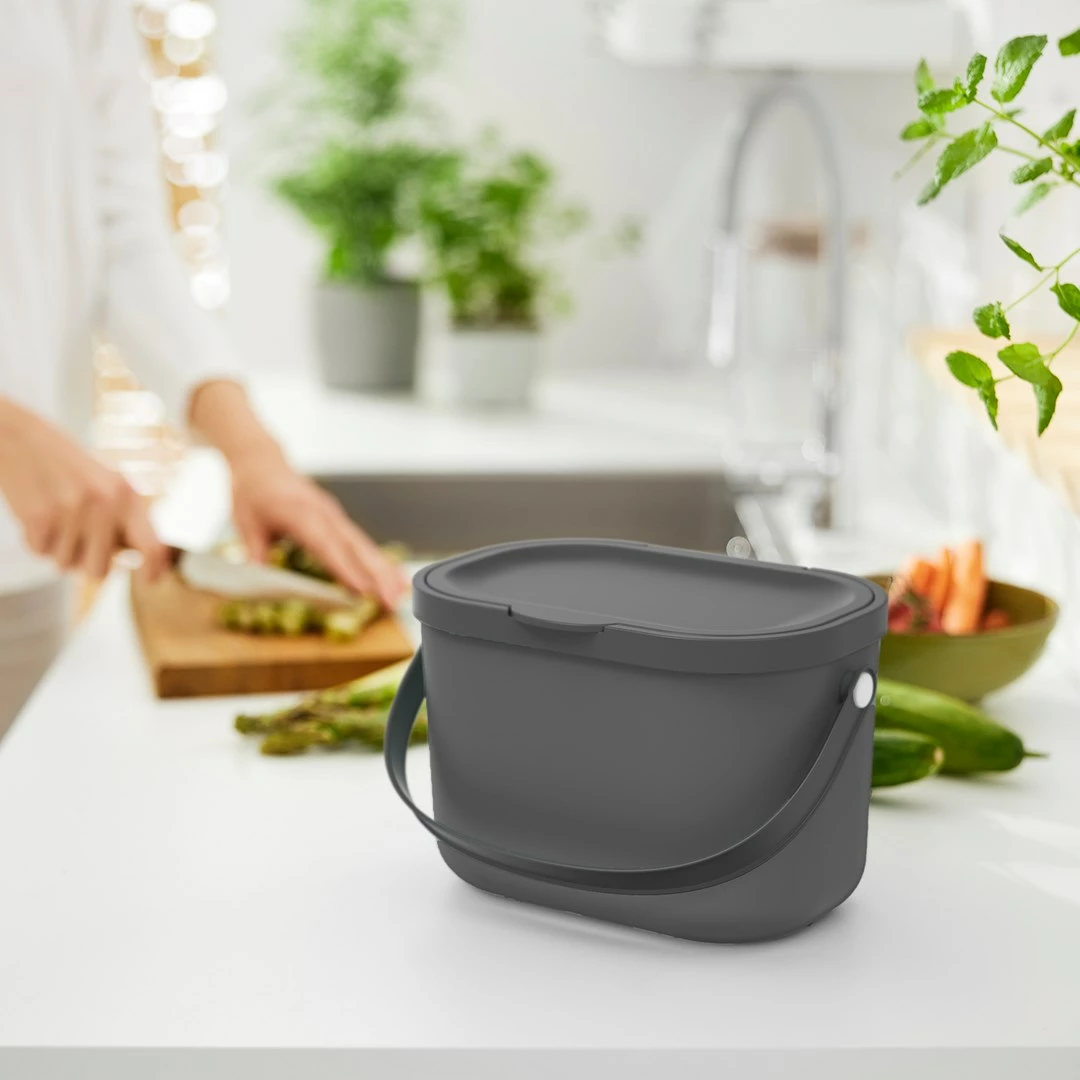 Kontejner për ndarjen e mbeturinave Rotho Albula, Anthracite