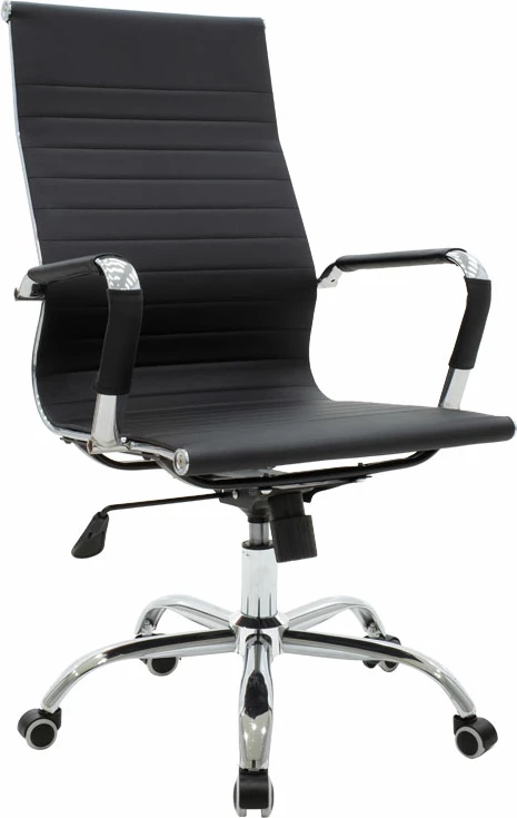 Karrige për zyre Valter, e zezë