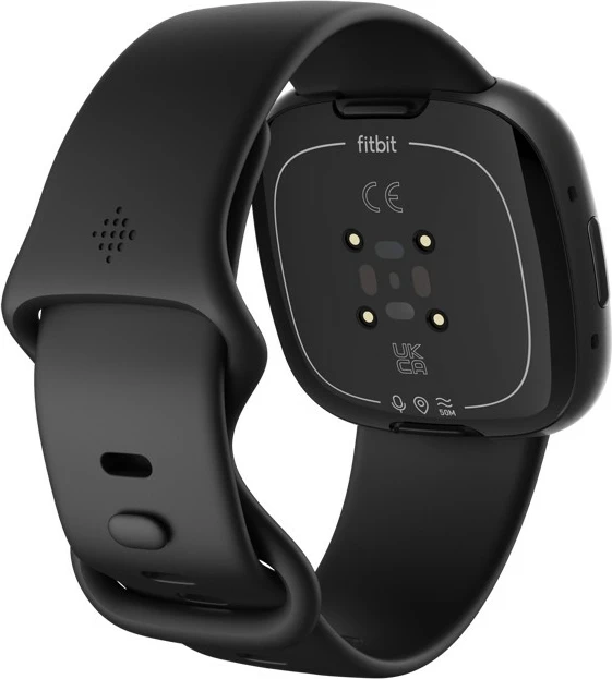 Smartwatch Fitbit Versa 4, Touchscreen, GPS, 200 g, e zezë