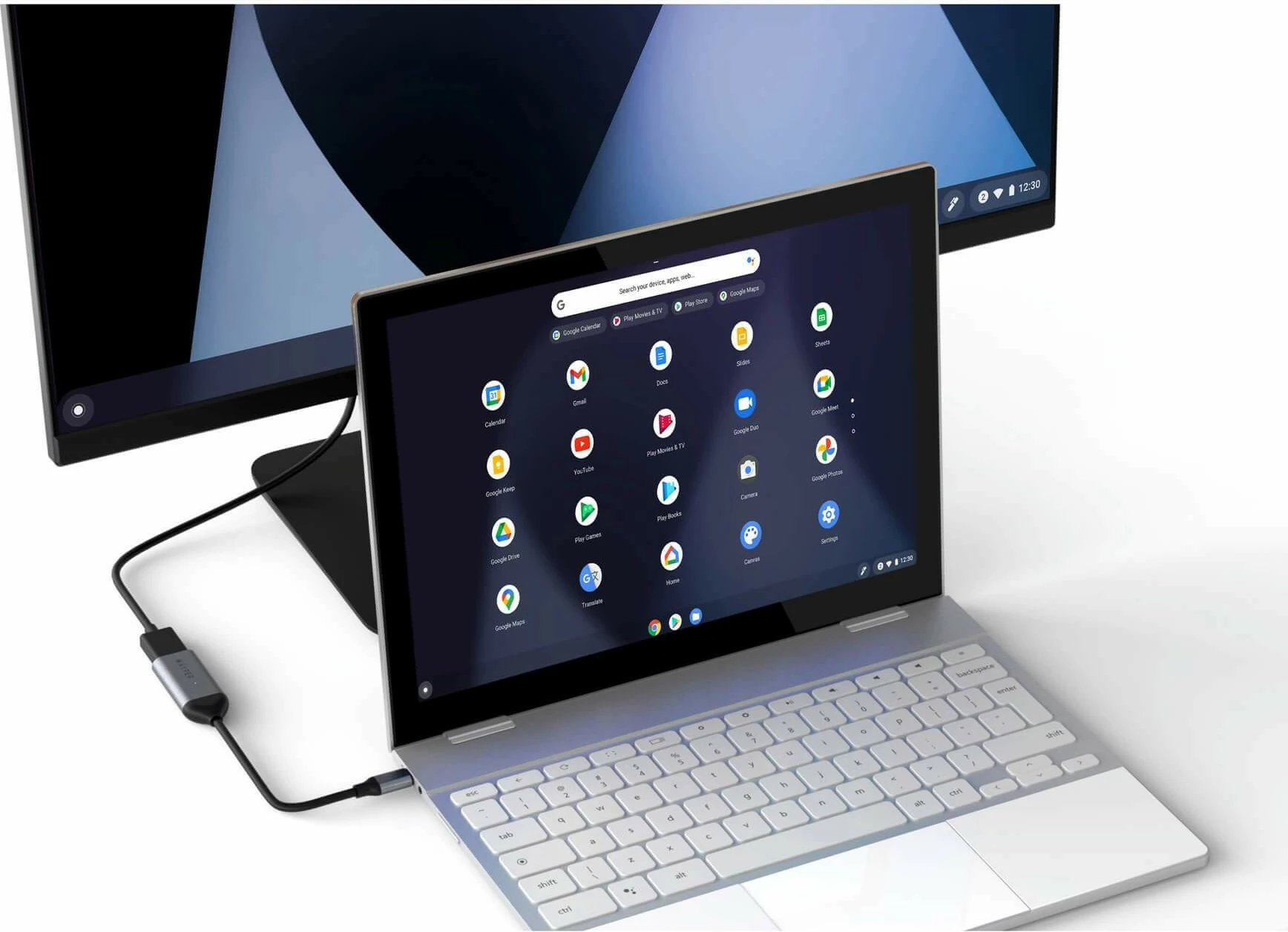 Adapter USB-C në HDMI Targus Hyperdrive, 4K 60Hz, çelik inox