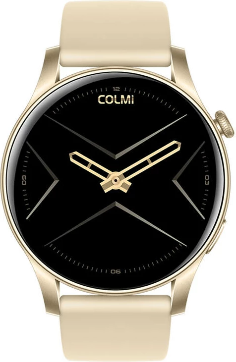 Smartwatch Colmi V73, 1.43" AMOLED, për iOS/Android, Gold