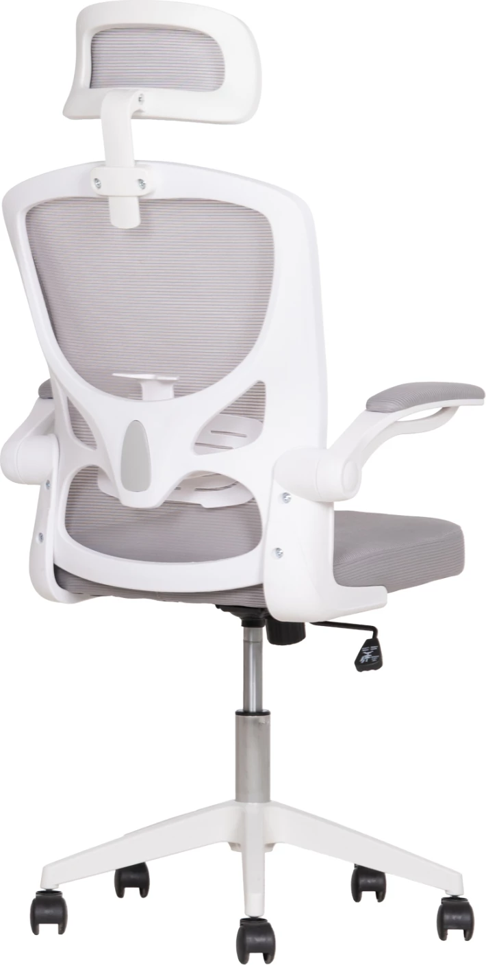 Karrige zyre ergonomike FLOATER, e bardhë/ gri e lehtë, FH1230.02, 62x62x106-116cm
