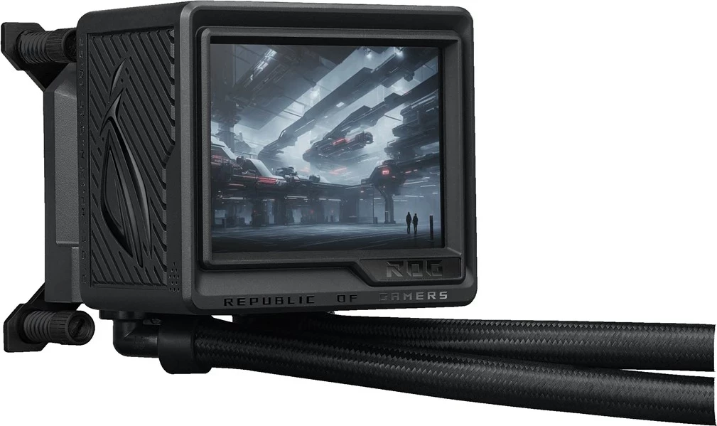 Kasë ftohje me ujë ASUS ROG Ryujin III 360 ARGB Extreme, 3x12 cm, Ekran LCD, Zezë