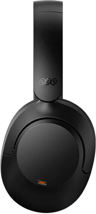 Kufje wireless QCY ANC H4, Over-ear, Bluetooth 5.1, ANC, 70 orë, të zeza