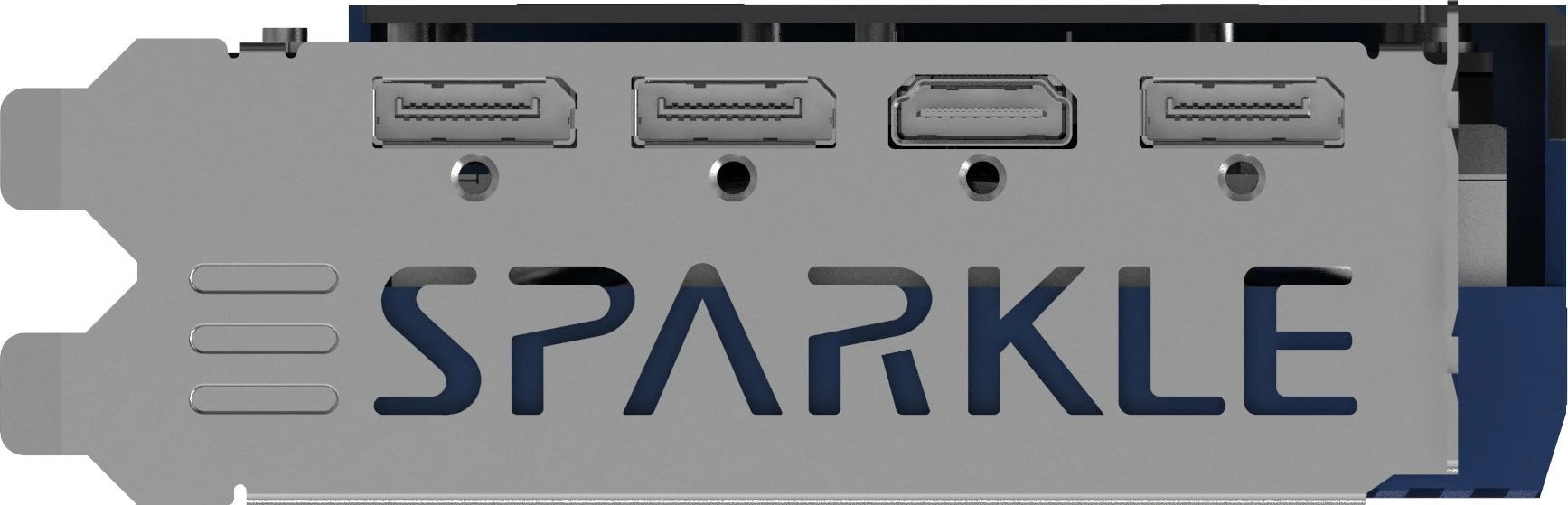 Kartelë grafike Sparkle Intel Arc A750 ORC OC Edition, 8 GB, GDDR6, PCI Express x16 4.0, e zezë, blu, argjendtë