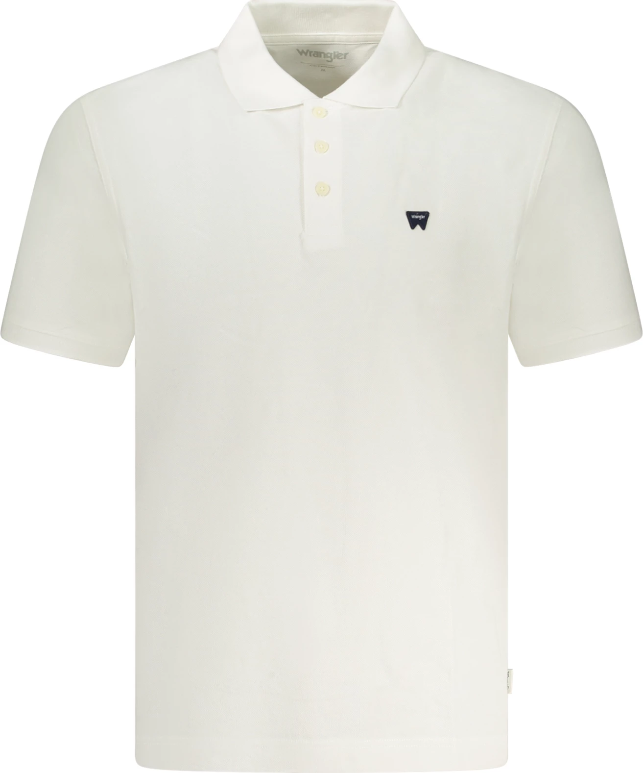 Maicë polo për meshkuj WRANGLER, e bardhë