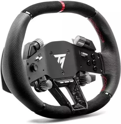 Timon për simulator garash Thrustmaster Hypercar Wheel Add-On, 25 butona, kompatibil me baza T818/T598, i zi