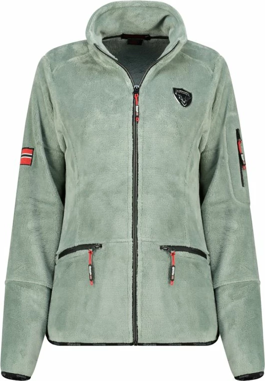 Xhemper fleece për femra Geographical Norway Tisaline Almond Green Db Lady, jeshile