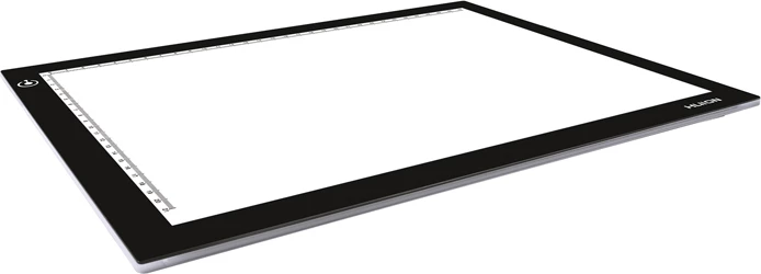 Tabelë ndriçuese për vizatim Huion L4S, LED, A4, USB, e zezë
