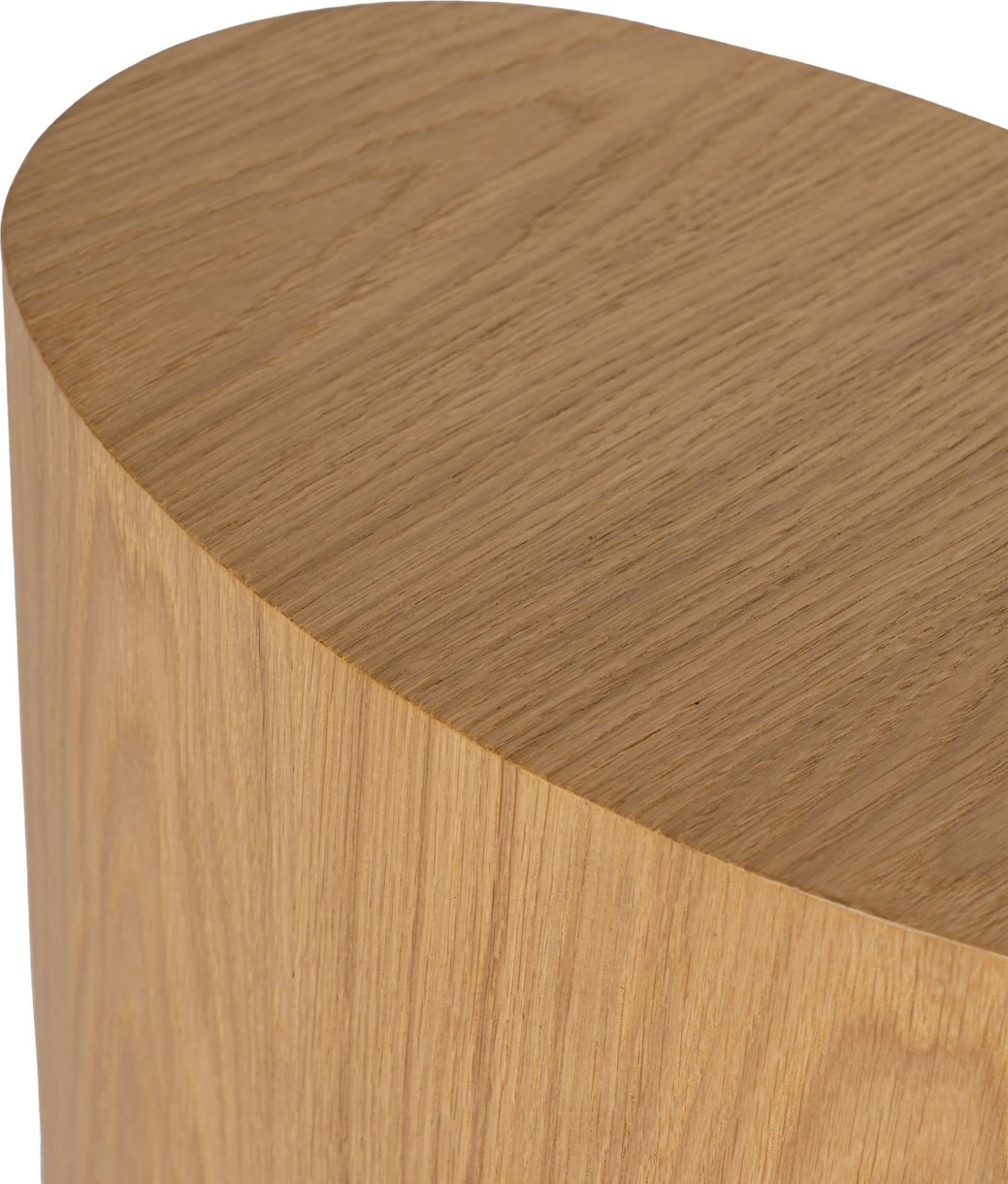 Set tavolinash anësore Nordure, Elipse, ngjyrë lisi