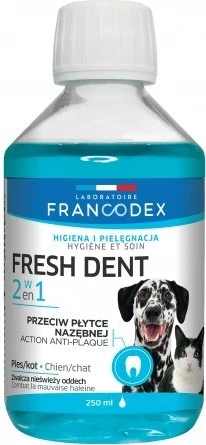 Lëng higjienë orale për qen dhe mace FRANCODEX, 250ml