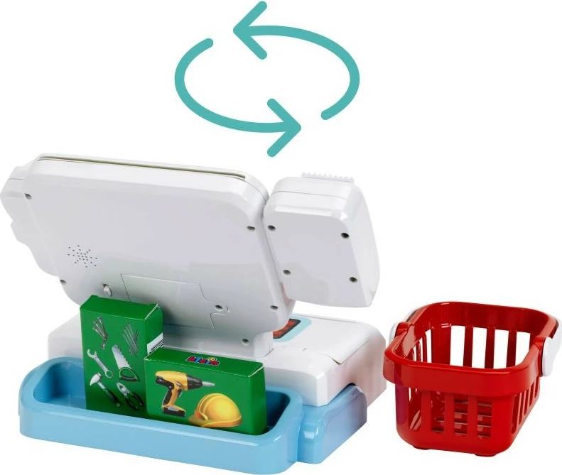 Kasë vetëshërbimi lodër Klein 7265 me aplikacion, shumëngjyrëshe, set aksesorësh