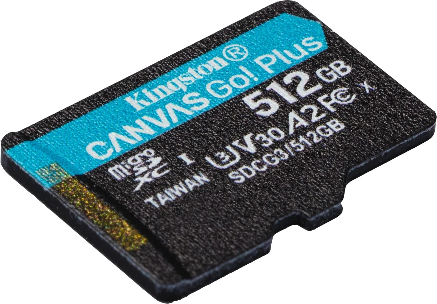 Kartelë microSDXC Kingston, 512GB Canvas Go Plus, e zezë