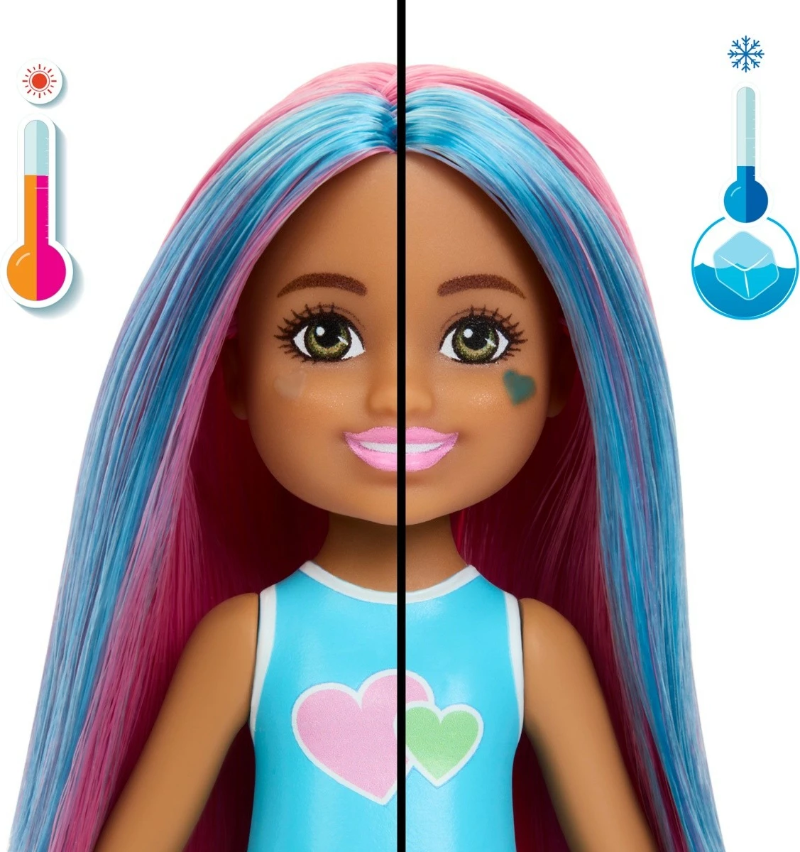 Kukull Barbie Pop Reveal Chelsea me aksesorë, Mattel JCN89, për vajza, shumëngjyrëshe