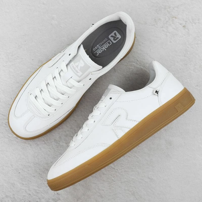 Këpucë femra Rieker, të bardha