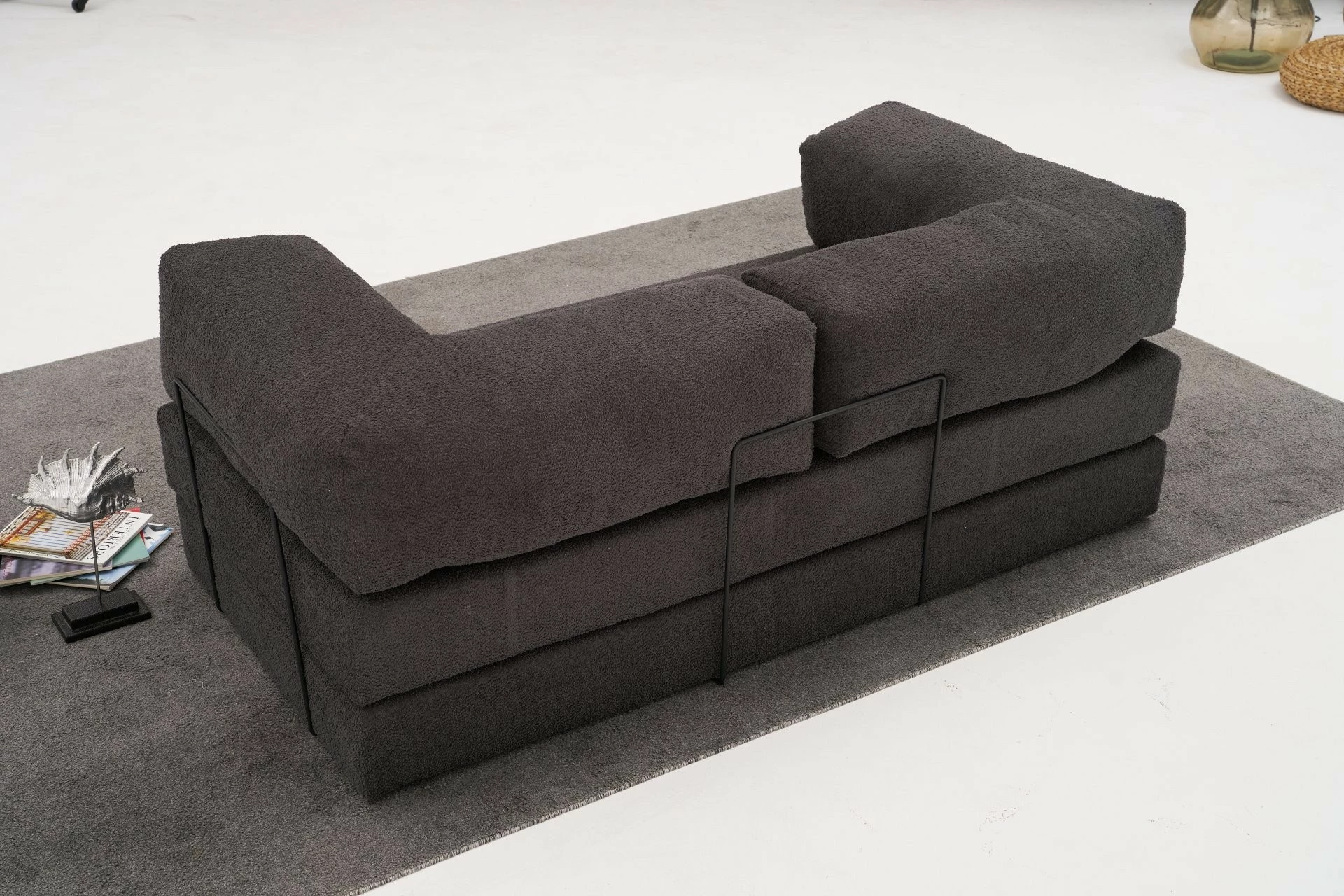 Divan treshe Atelier del Sofa, Comfort, antracit v2