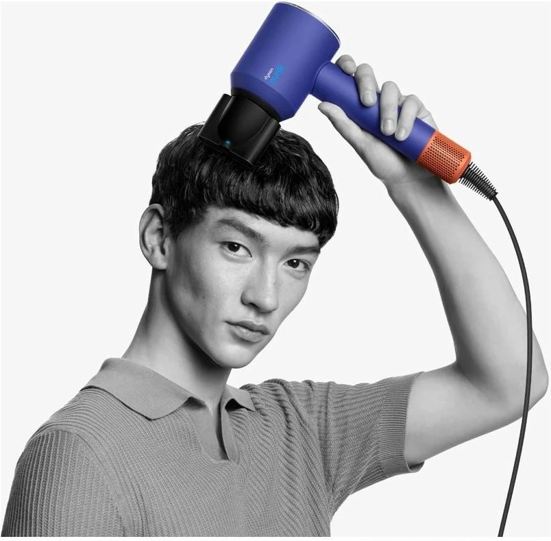 Tharëse flokësh Dyson Supersonic Nural, 1600W, kaltër/topaz