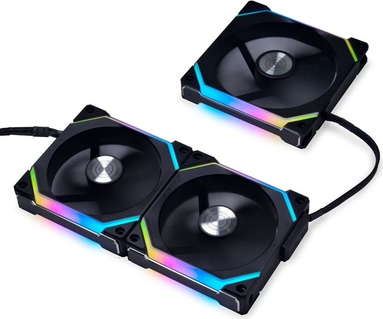 Ftohës Lian Li UNI FAN SL120 V2 ARGB, 3-pack, 120mm, i zi