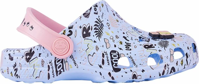 Këpucë për vajza Coqui, blu dhe rozë