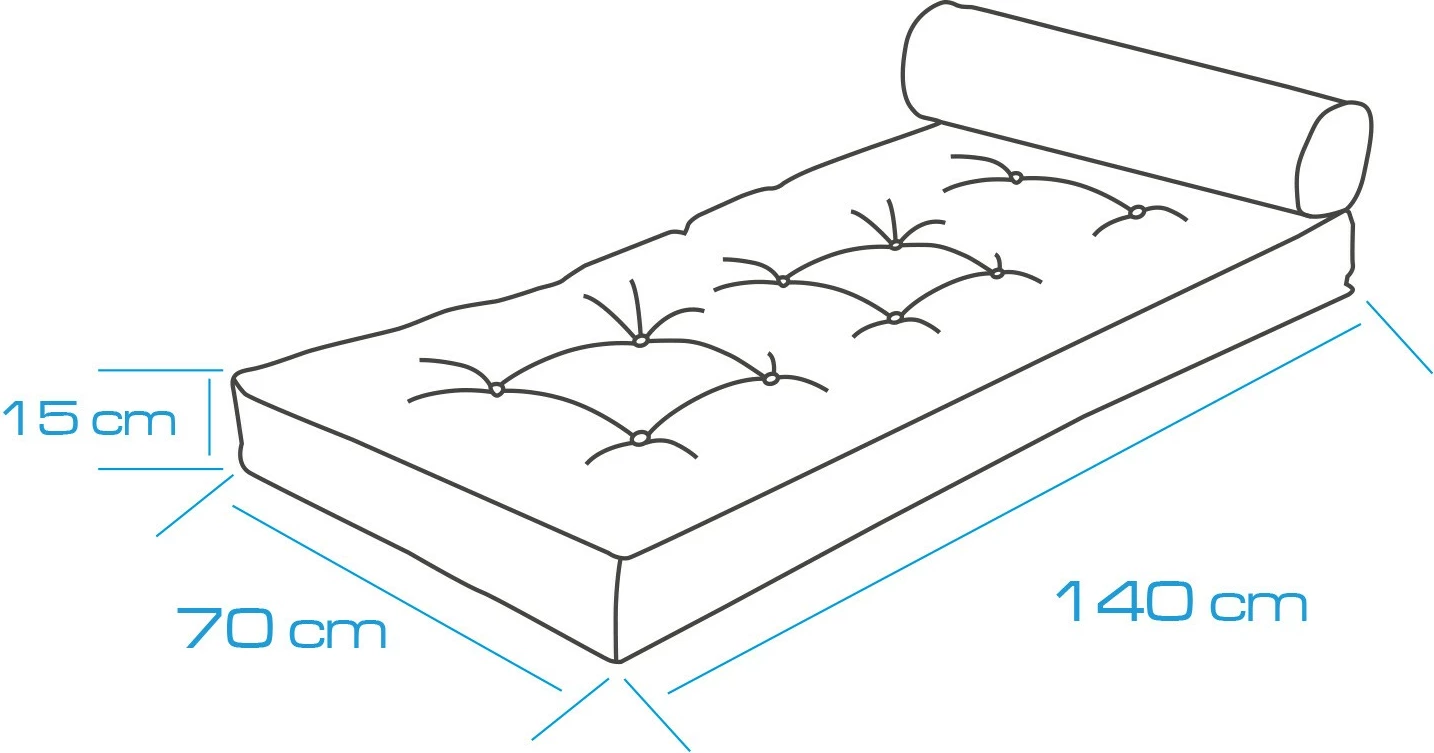 Jastëk për divan Atelier del Sofa, buklet, i bardhë