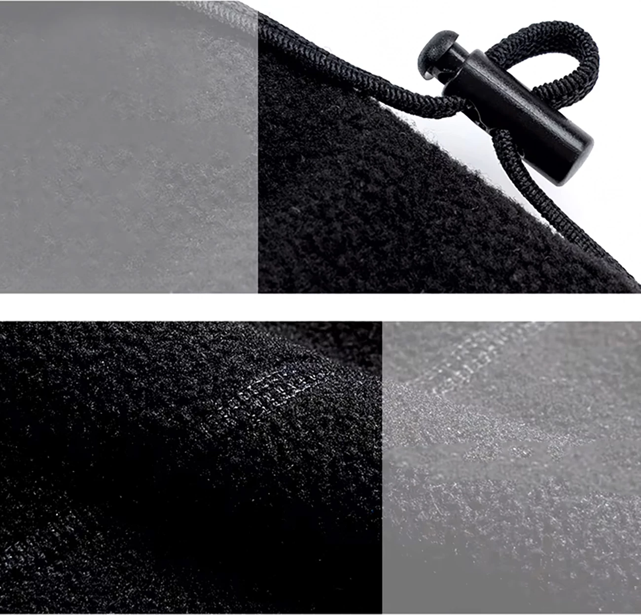 Balaklavë sportive Rockbros YPP034, polar, e zezë