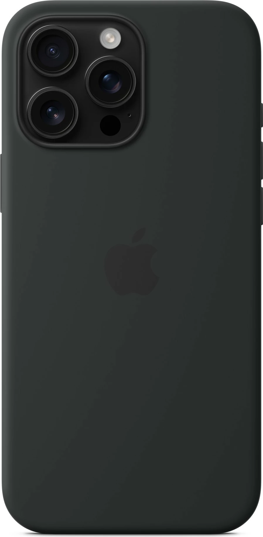 Mbështjellës silikon Apple iPhone16 Pro Max me MagSafe, i zi
