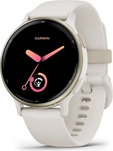 Smartwatch Garmin Vivoactive 5, 1.2" AMOLED, GPS, Bardhë