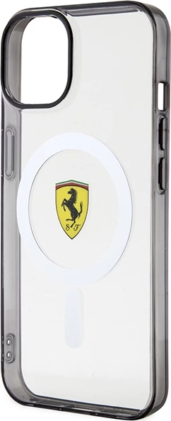 Mbështjellës Ferrari FEHMP14SURKT për iPhone 14 6.1", transparent, MagSafe