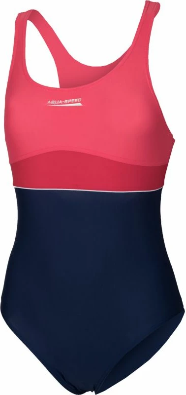 Bikine për vajza Aqua-Speed EMILY, blu deti me rozë