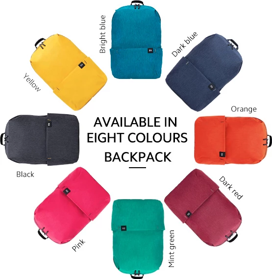 Çantë shpine Xiaomi Mi Casual Daypack 10 L, blu e errët