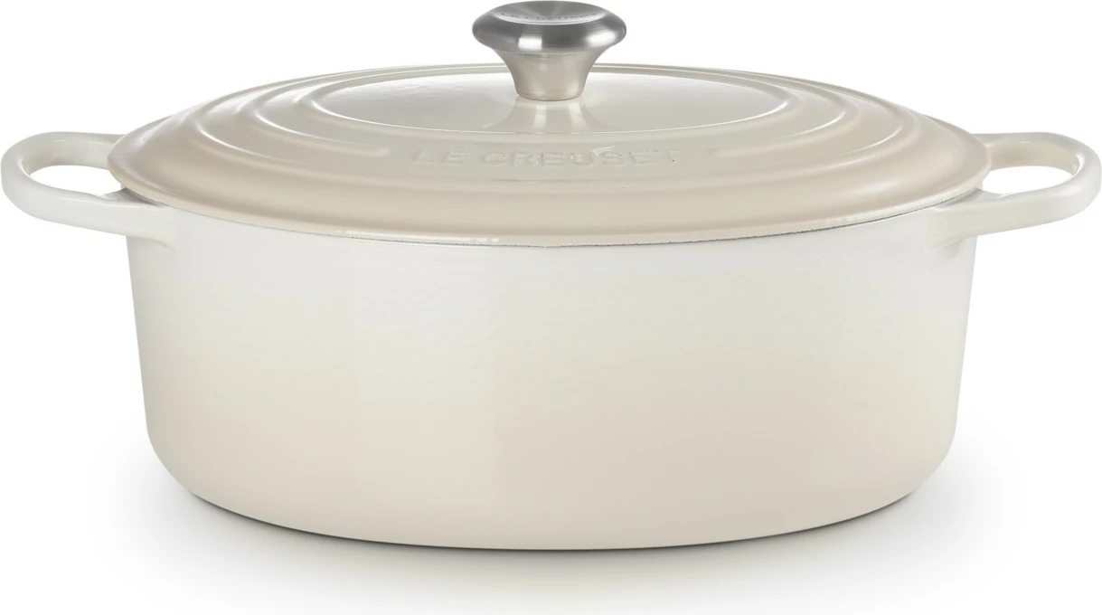 Tenxhere pjekje Le Creuset Bräter 31cm, meringue