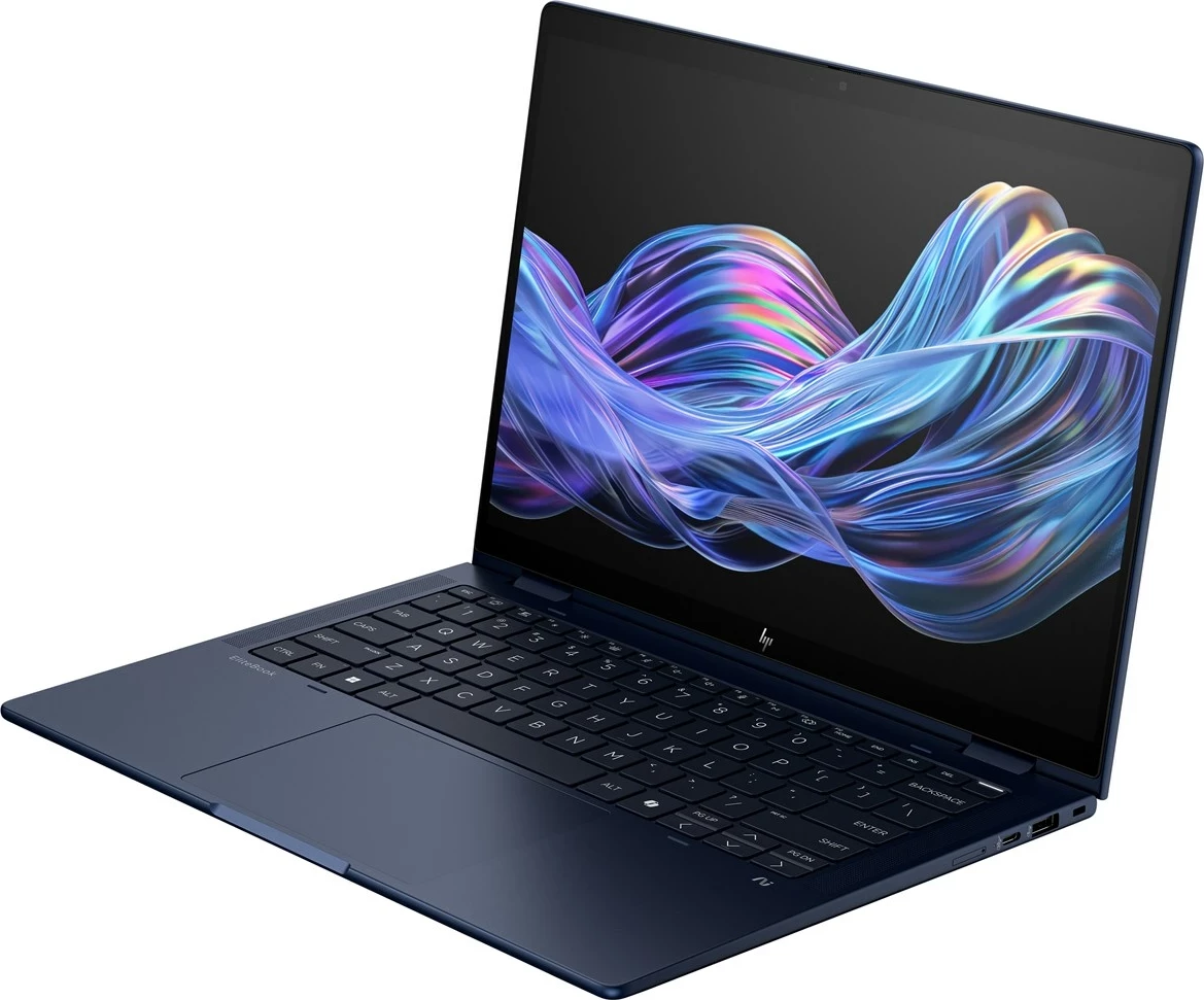 Laptop hibrid HP EliteBook X Flip G1i, 14", Intel Core Ultra 5 228V, 512 GB SSD, Windows 11 Pro, Blu