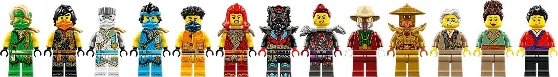 Set LEGO NINJAGO 71814, Tempulli i Turneut