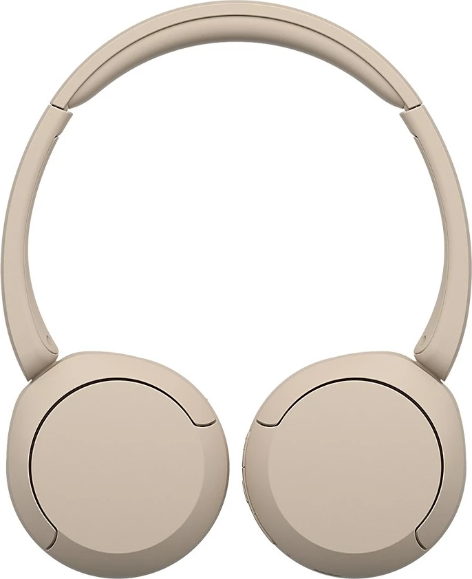 Kufje wireless Sony WH-CH520, head-band, Bluetooth, krem