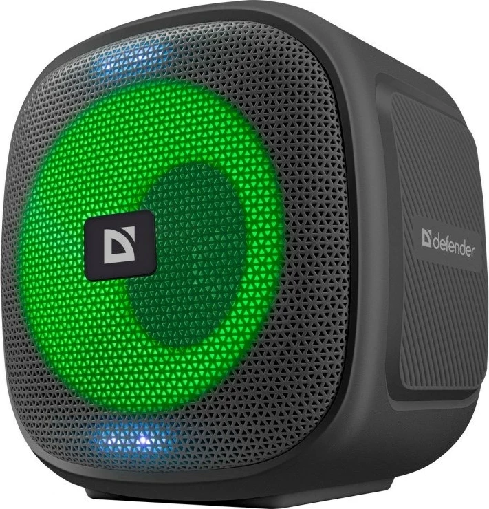 Boks Bluetooth Defender Q4, 10W, LED, FM, USB, TWS, Zi