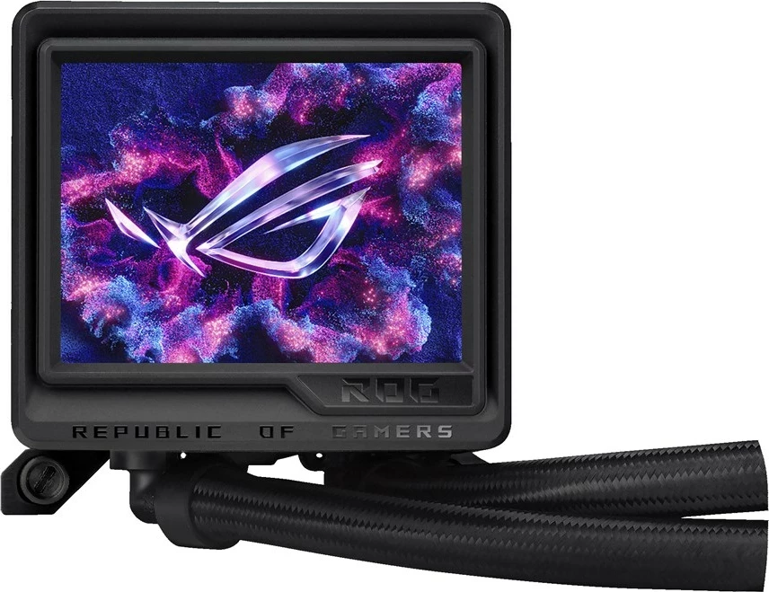 Kasë ftohje me ujë ASUS ROG Ryujin III 360 ARGB Extreme, 3x12 cm, Ekran LCD, Zezë