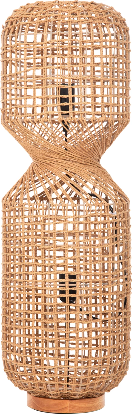 Llambë dyshemeje FH4359 metal-letër kafe - 2 llamba Φ25x78.5Hcm