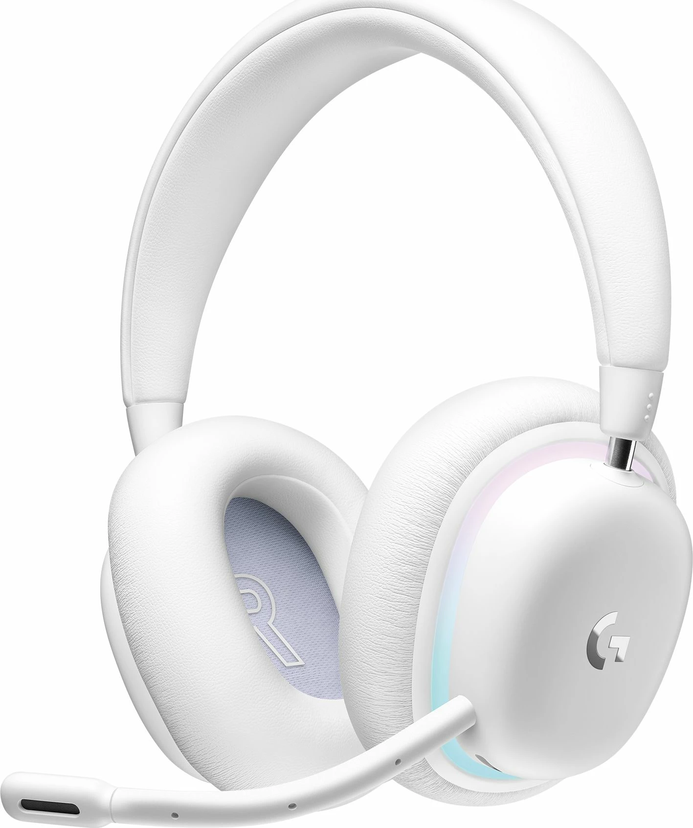 Kufje gaming Logitech G735 (981-001083) 7.1 wireless RGB, të bardha