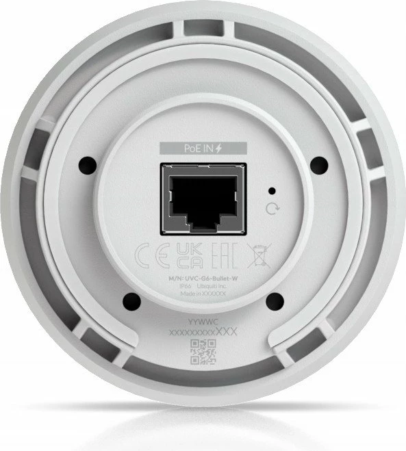 Kamerë IP Ubiquiti UniFi Protect G6 Bullet 4K PoE, e bardhë