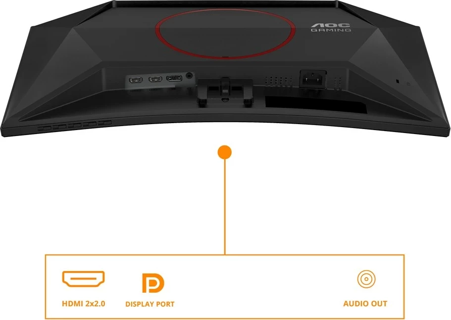 Monitor gaming AOC G4 C24G42E, 23.6", Full HD, 180 Hz, i zi