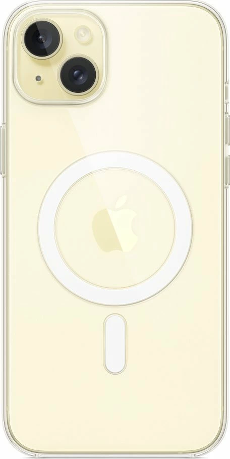 Mbështjellës Apple MagSafe MT213ZM/A për iPhone 15 Plus 6.7", transparent